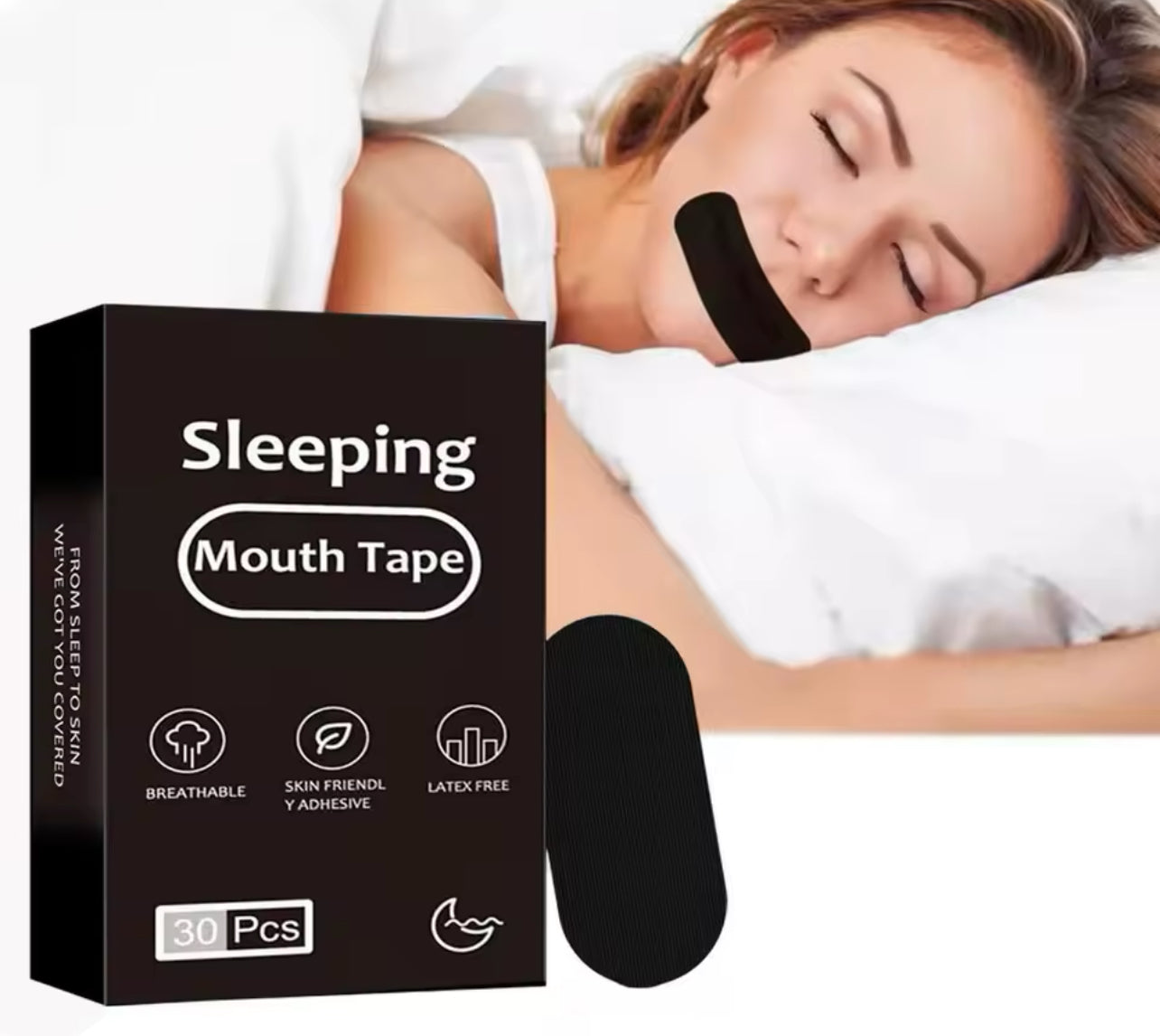 Respirer par le nez la nuit – avec un bijou de relâchement
