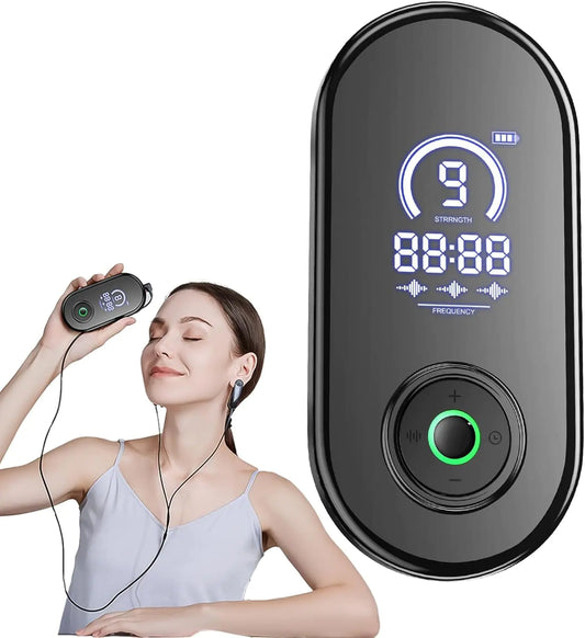 Sleep Aid Device for Insomnia Vagus Nerve Stimulator for Burnout Recovery Calm Carry Portable Wearable Ear Clip Device